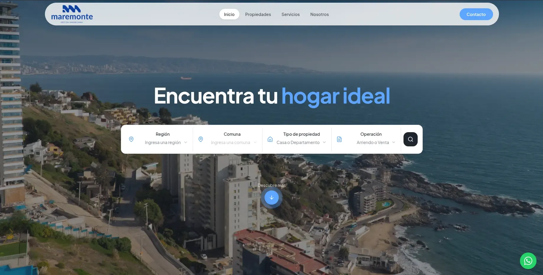 Maremonte Propiedades - Web App - Fullstack